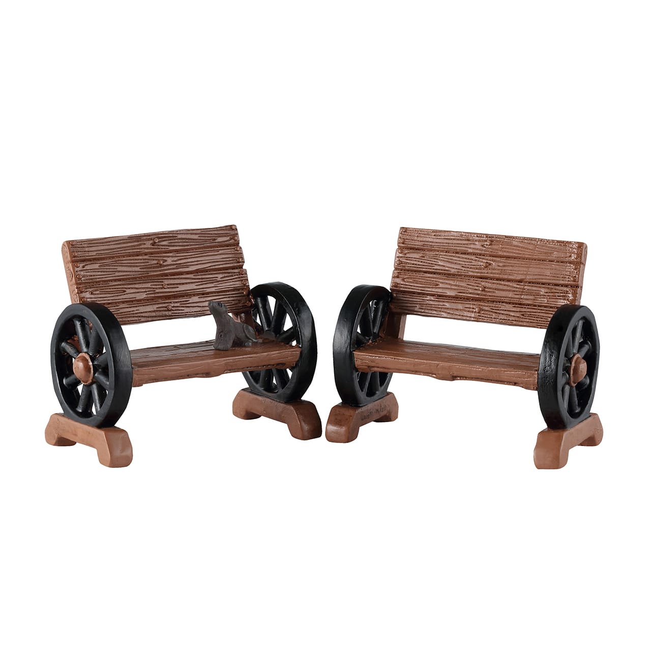 lemax-western-bench-banc-miniature-western-spooky-town image 1
