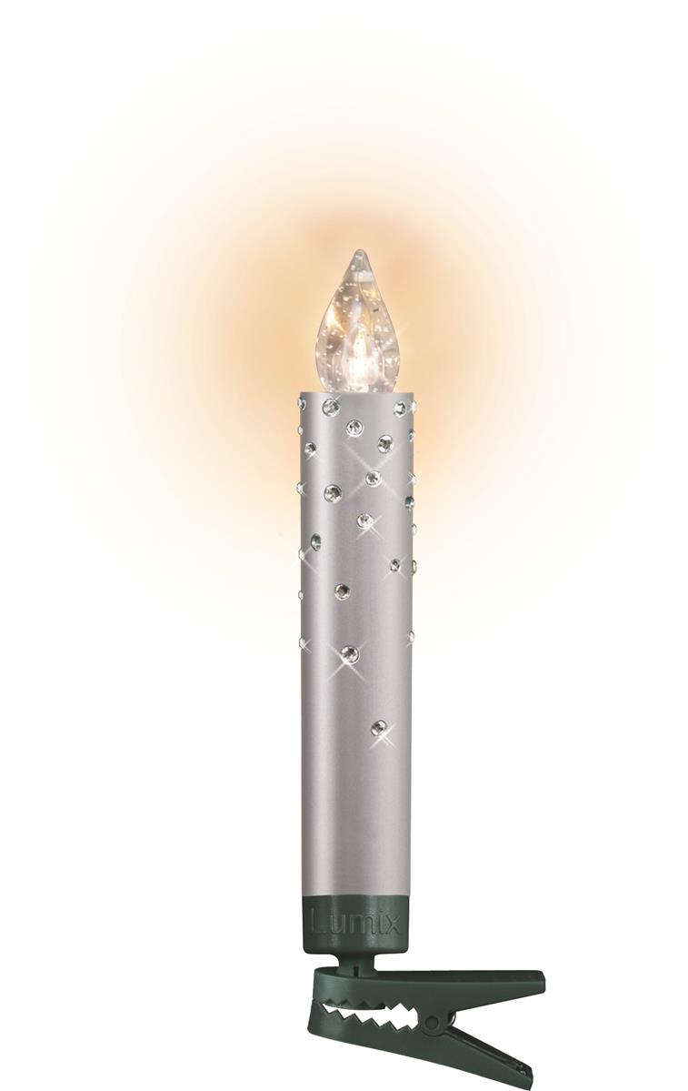 krinner-lumix-deluxe-crystal-argent-radio-extension-5-bougies-led image 1