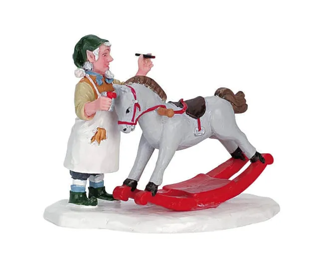 lemax-hobby-horse-figurine-de-village-miniature image 1