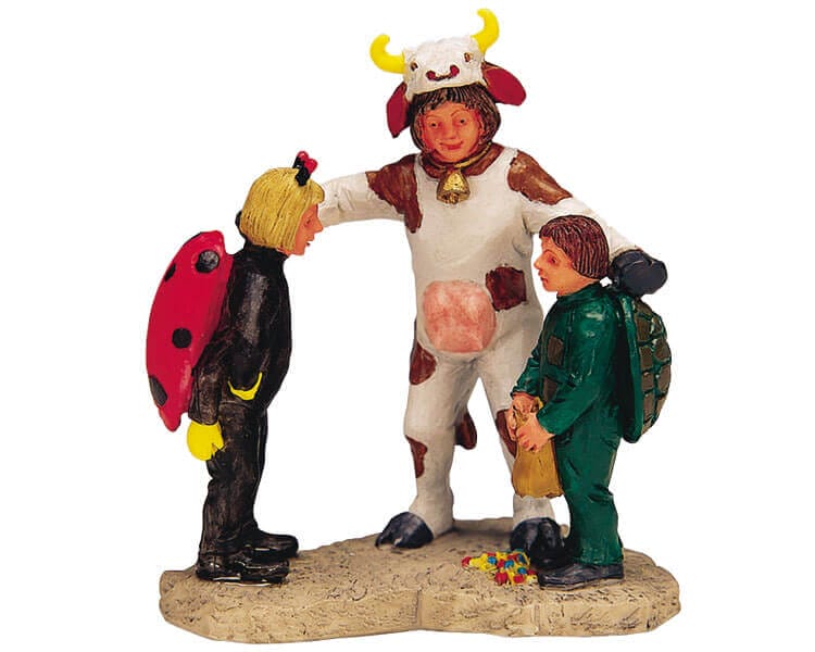 lemax-lady-bug-cow-turtle-figurines-animaux-spooky-town-halloween image 1