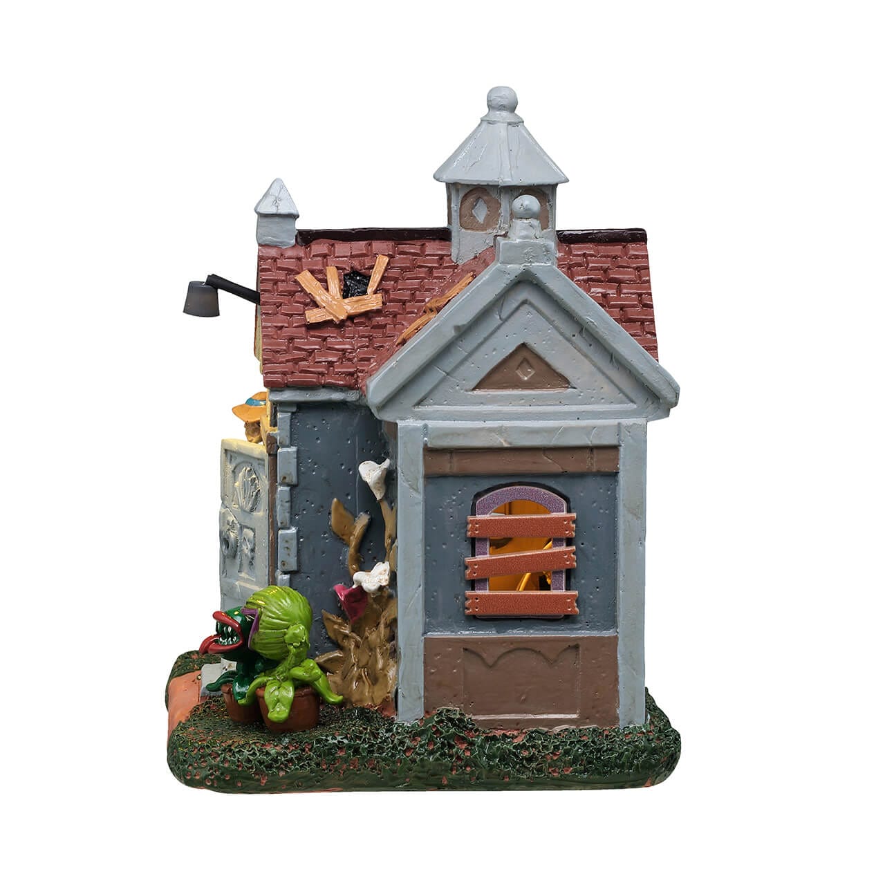 lemax-grave-gardening-sc-ne-spooky-town-cabane-hant-e image 3