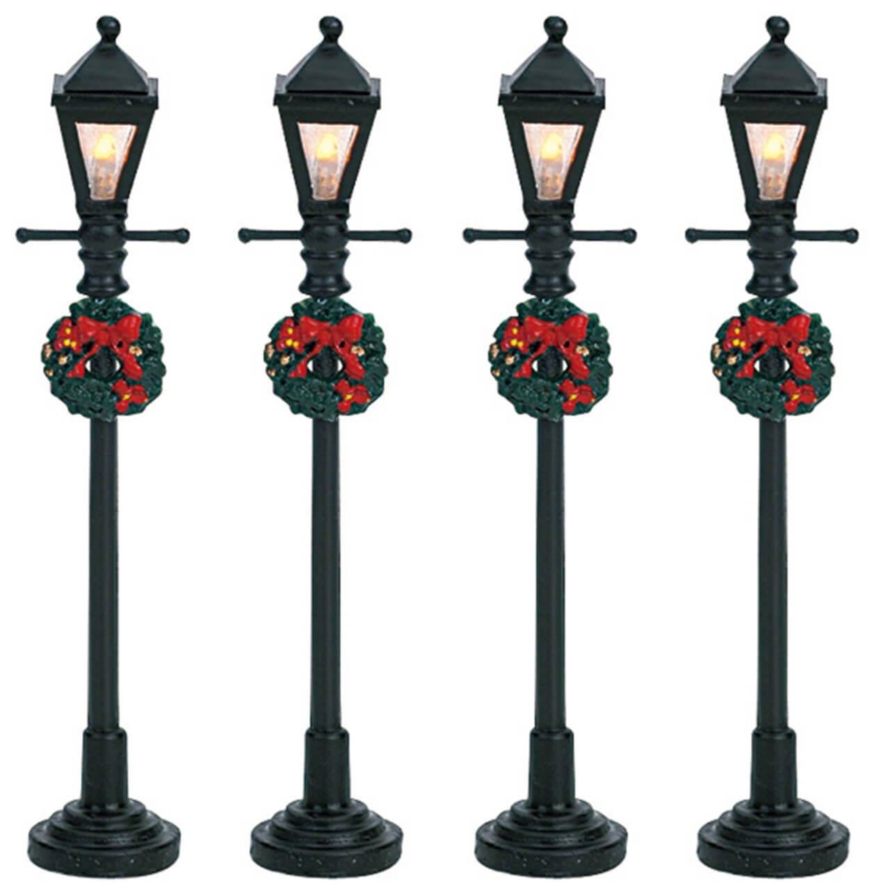 lemax-gas-lantern-street-lamp-lot-de-4-r-verb-res-lumineux image 1