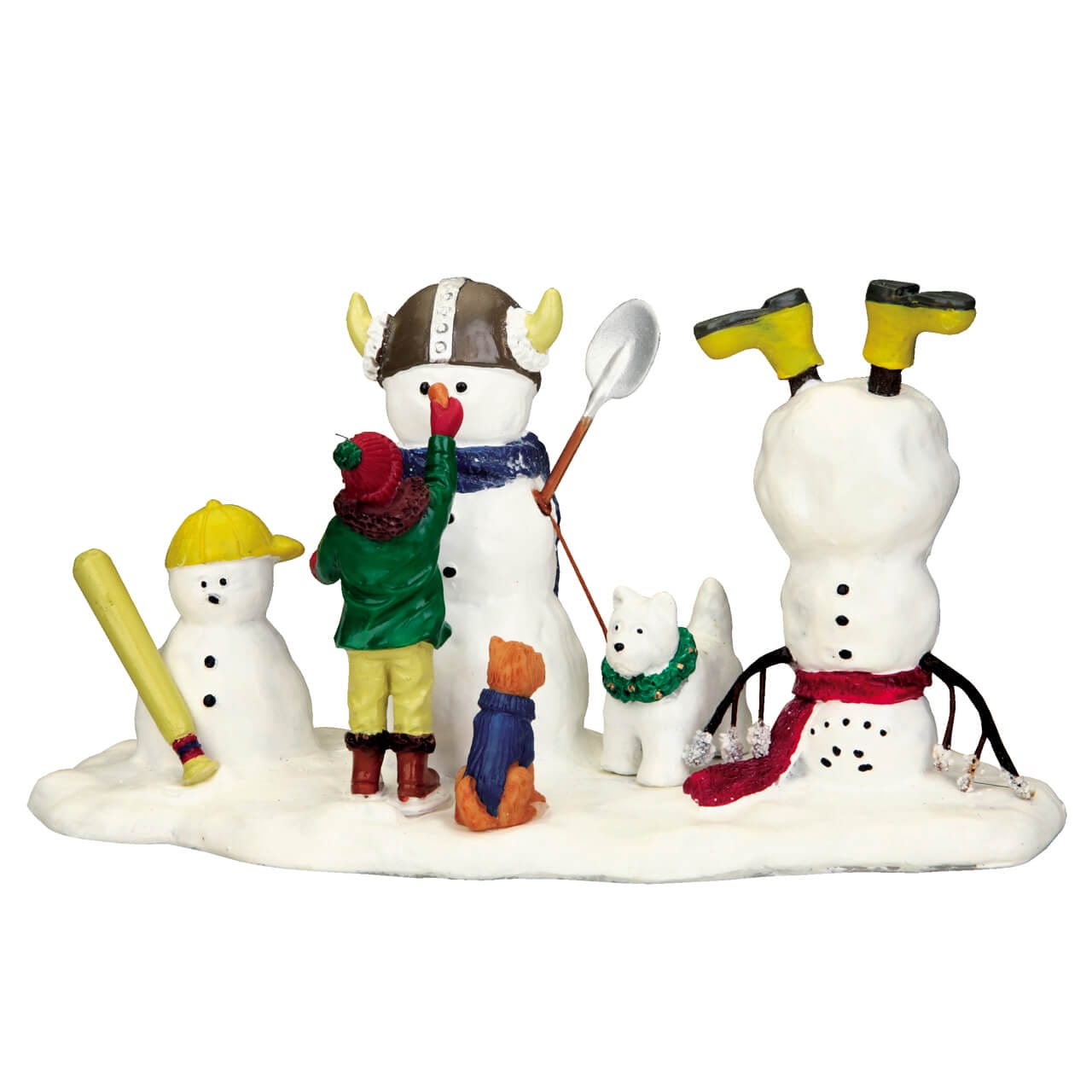 lemax-new-friends-to-play-with-figurine-bonhommes-de-neige-vail-village image 1