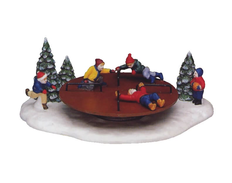 lemax-merry-go-round-man-ge-de-no-l-miniature image 1