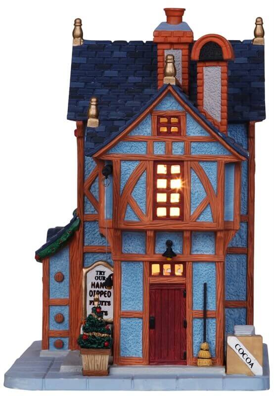 lemax-molly-s-house-of-chocolates-b-timent-miniature-lumineux image 2