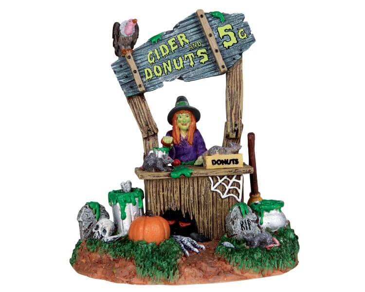 lemax-creepy-cider-stand-stand-halloween-spooky-town image 5
