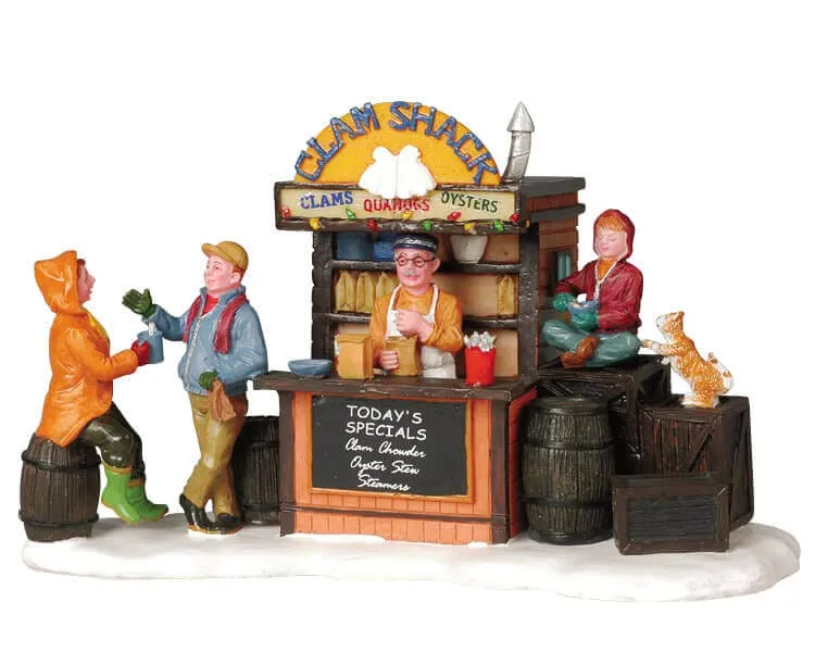 lemax-clam-shack-cabane-bord-de-mer-pour-village-miniature image 1