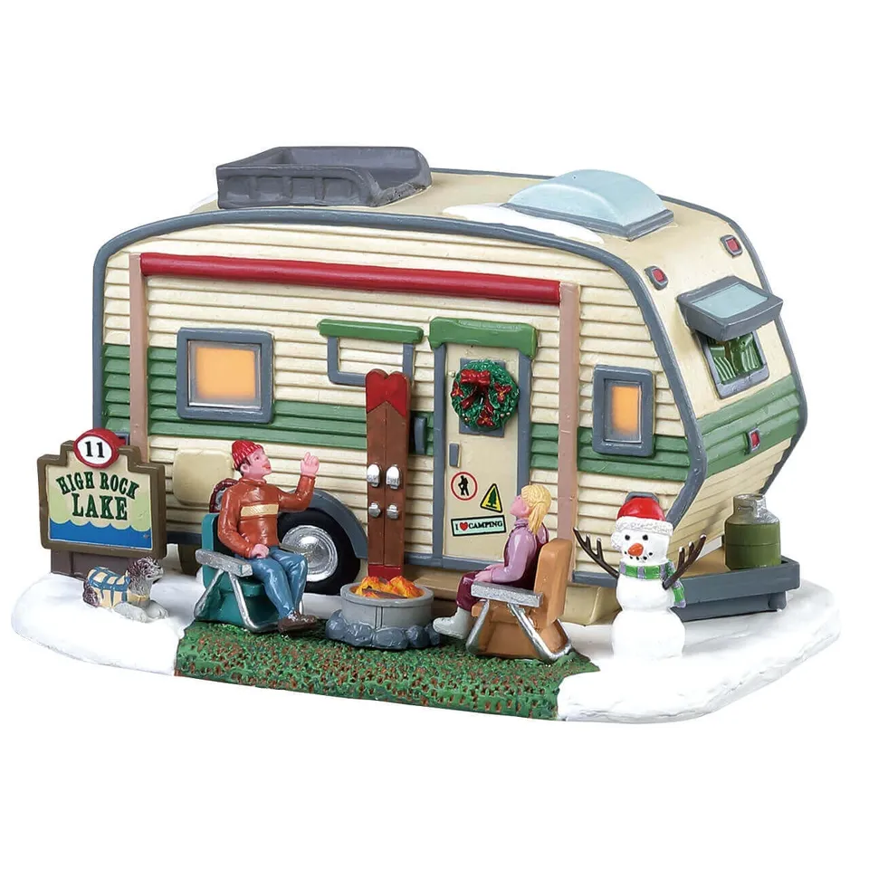 lemax-high-rock-lake-trailer-maison-miniature-vail-village image 1