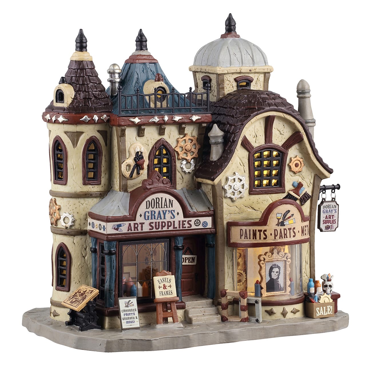 lemax-dorian-gray-s-art-supplies-b-timent-spooky-town image 1
