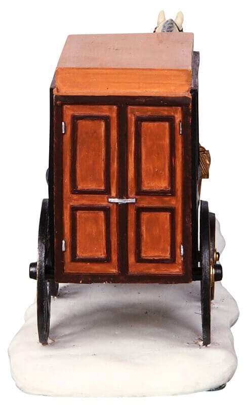 lemax-baker-s-wagon-chariot-de-boulanger-miniature-pour-village-de-no-l image 2