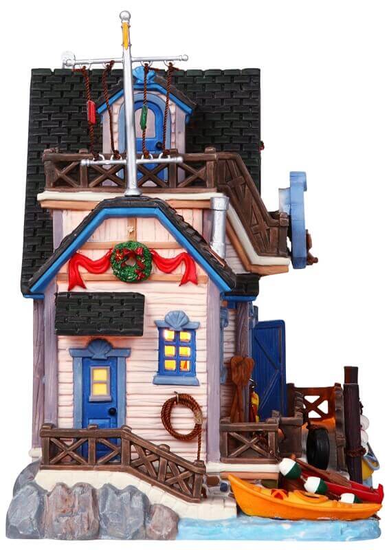 lemax-skipper-s-boat-rental-shop-maison-village-de-no-l-lumineuse image 3