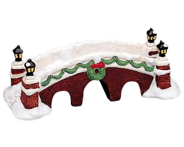 lemax-lamp-bridge-pont-lumineux-pour-village-miniature image 1