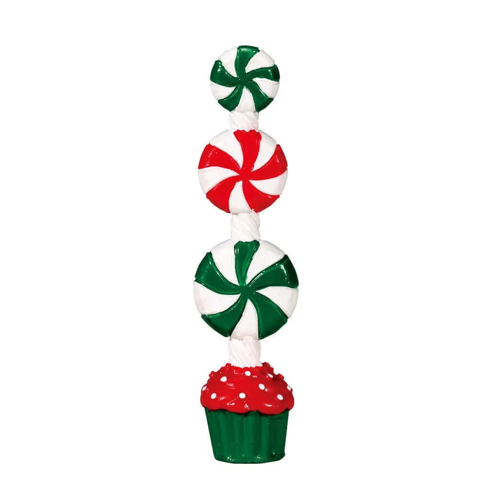 lemax-peppermint-candy-topiary-d-coration-sapin-sucr image 1
