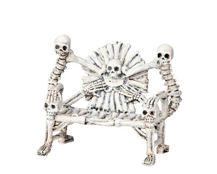 lemax-bone-bench-accessoire-spooky-town-pour-village-miniature image 1