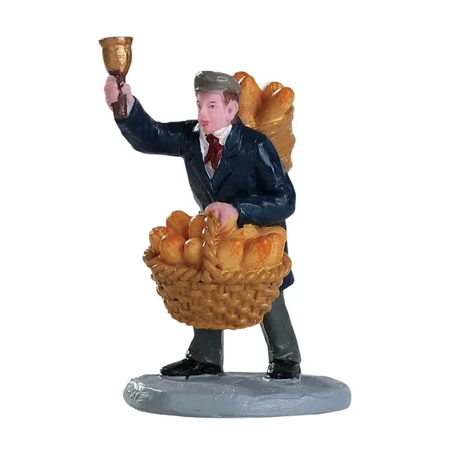lemax-bread-peddler-figurine-vendeur-de-pain-caddington image 1