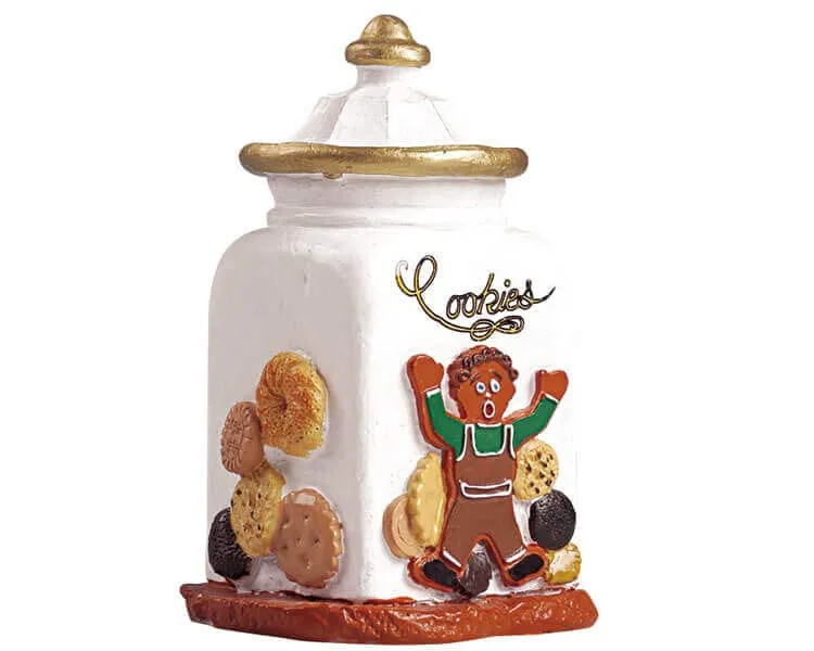 lemax-cookie-jar-pot-biscuits-miniature-sugar-n-spice image 1