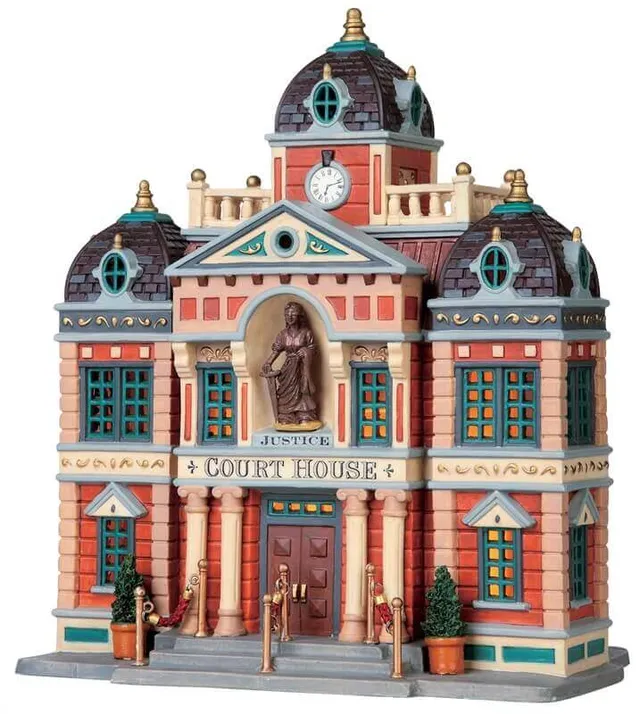 lemax-court-house-b-timent-miniature-de-village image 1