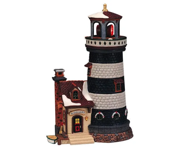 lemax-cape-margaret-lighthouse-phare-miniature-de-village-de-no-l image 1