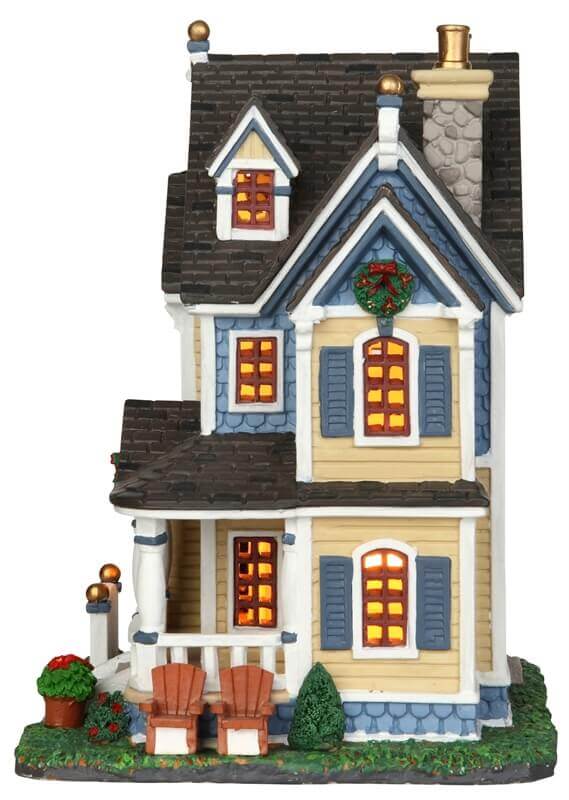 lemax-hillsview-inn-maison-miniature-lumineuse image 3