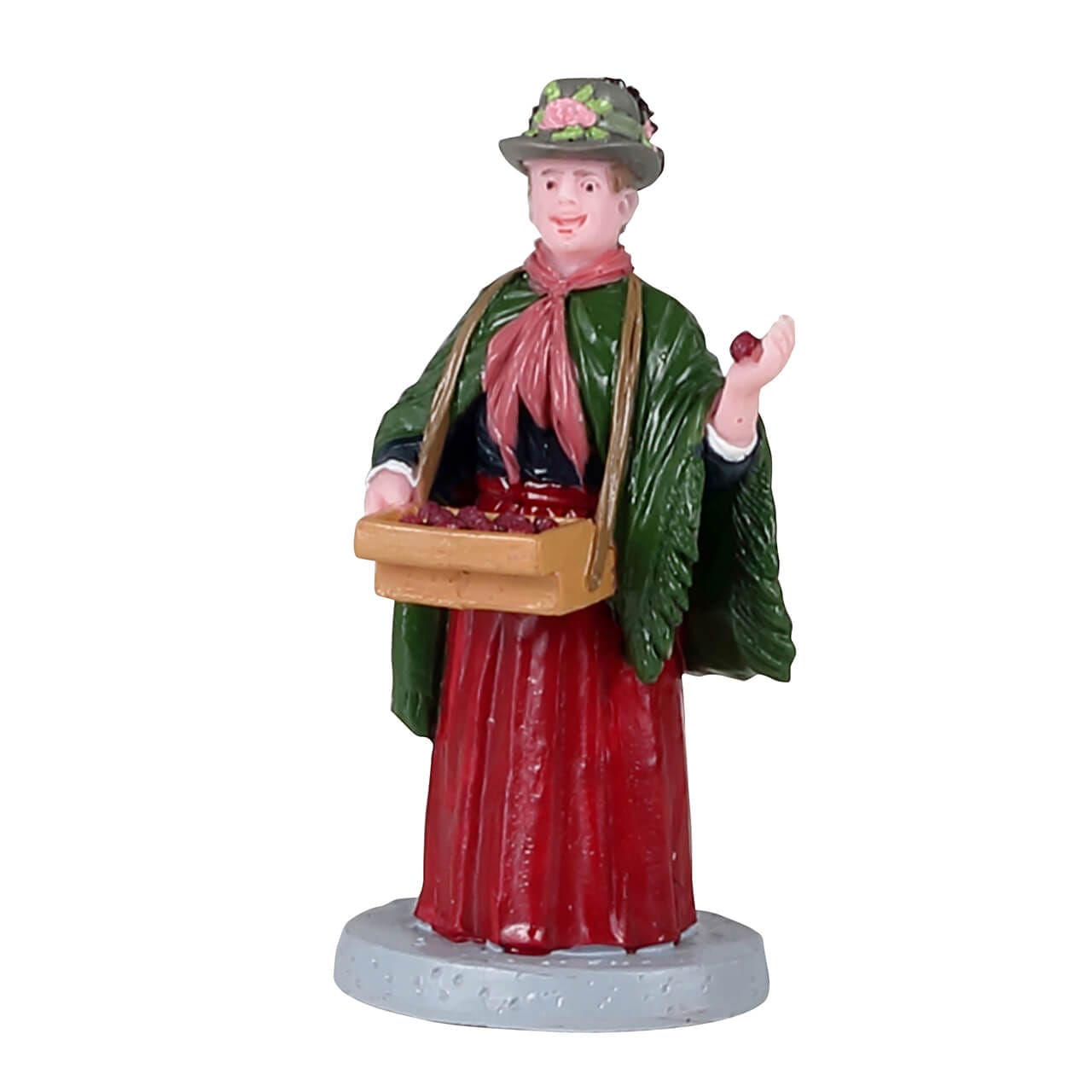 lemax-sugar-plum-seller-figurine-marchande-caddington-village-de-no-l image 2