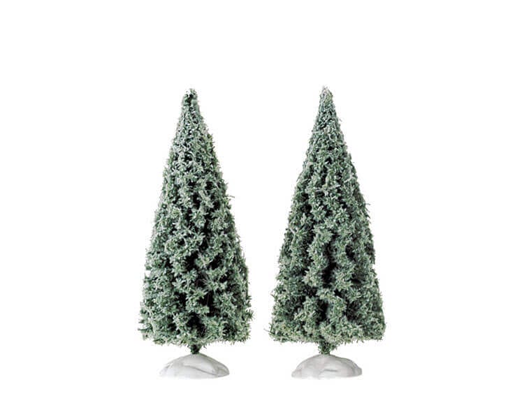 lemax-spruce-tree-small-petit-sapin-vert-miniature-stable image 1