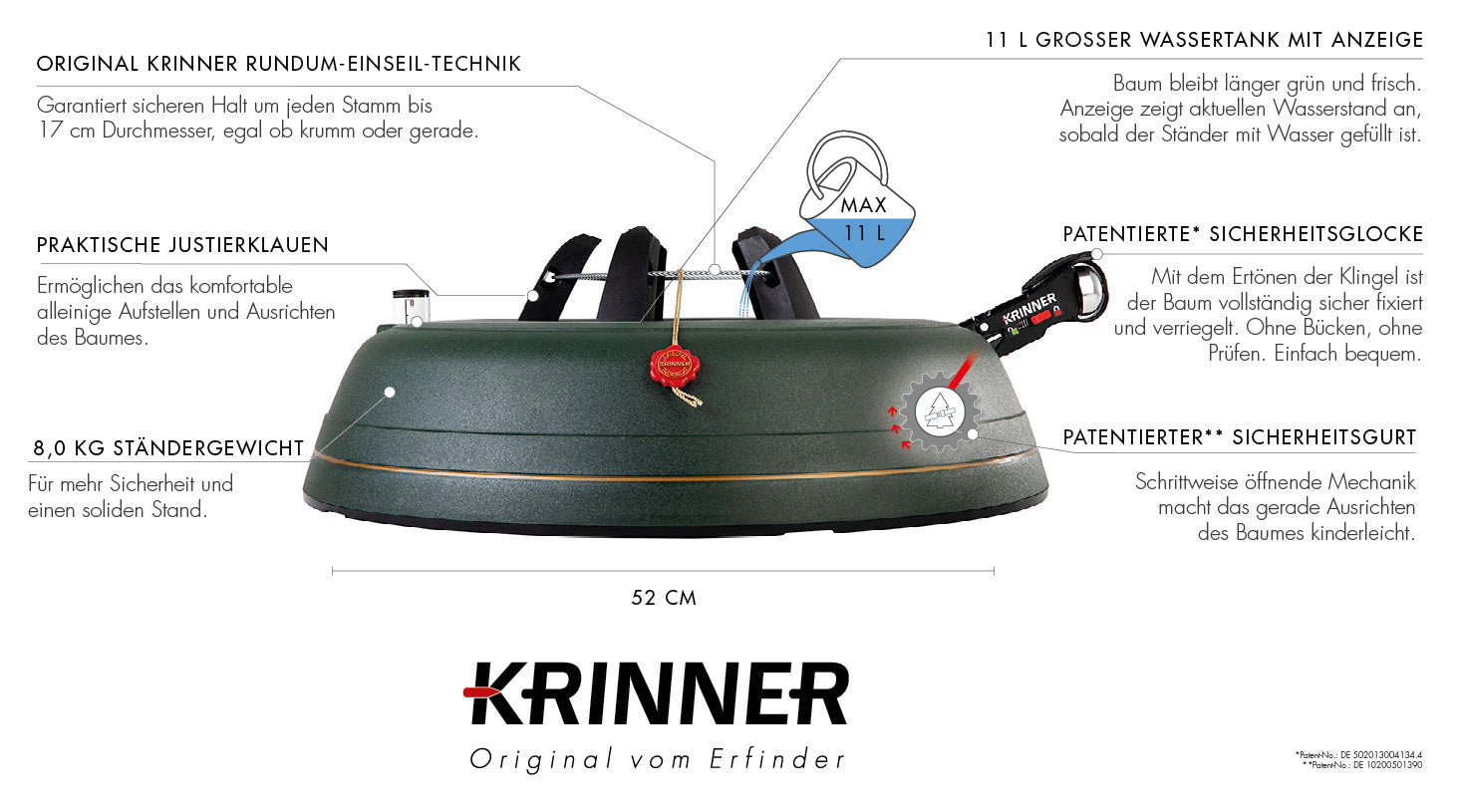 krinner-ultra-grip-xxl-pied-de-sapin-pour-tr-s-grands-sapins-jusqu-4-0-m image 7