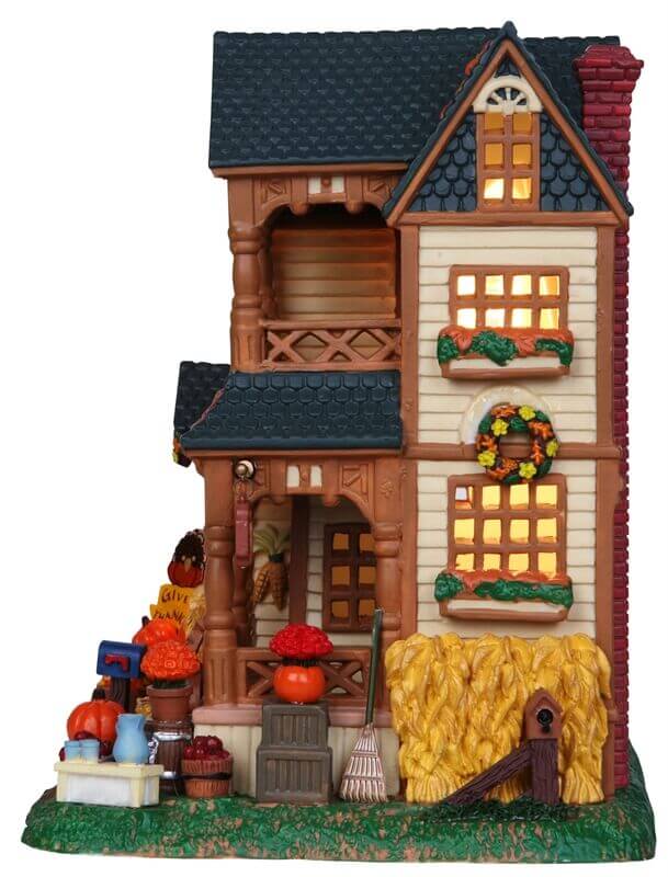 lemax-winslow-house-maison-miniature-lumineuse-de-village-de-no-l image 3