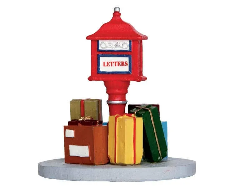 lemax-overloaded-mailbox-figurine-boite-aux-lettres-village-de-no-l image 1