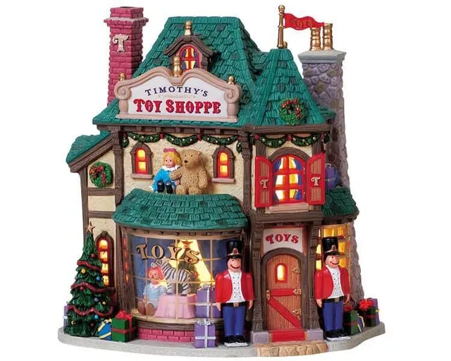 lemax-timothy-s-toy-shoppe-boutique-miniature-lumineuse image 1