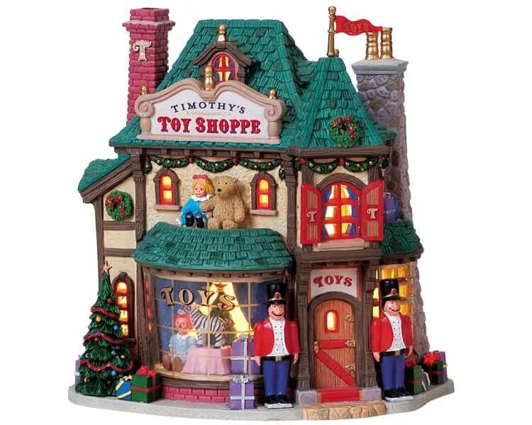 lemax-timothy-s-toy-shoppe-boutique-miniature-lumineuse image 1