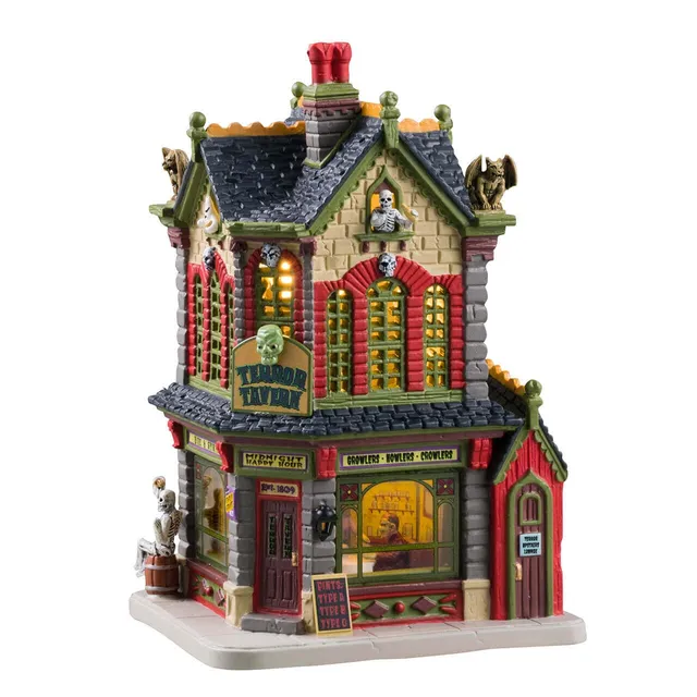 lemax-terror-tavern-b-timent-lumineux-halloween-spooky-town image 1