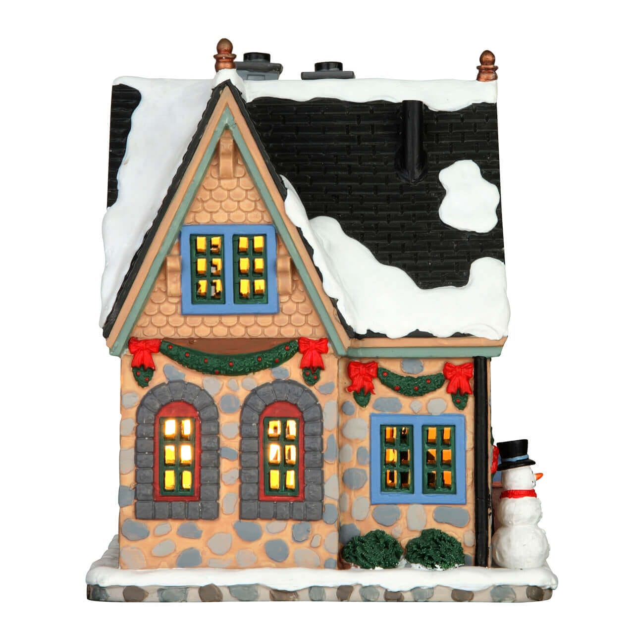 lemax-turner-estate-manoir-miniature-lumineux-village-de-no-l image 2