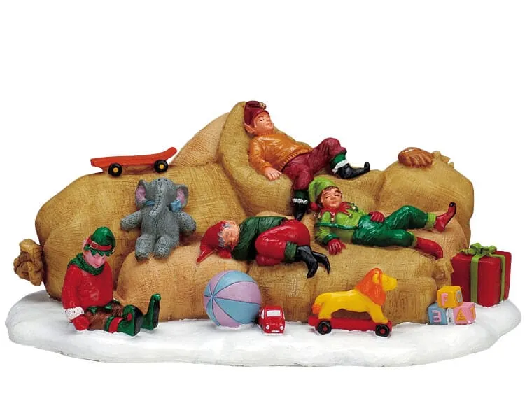 lemax-elf-naptime-figurine-lutins-sieste-de-no-l image 1