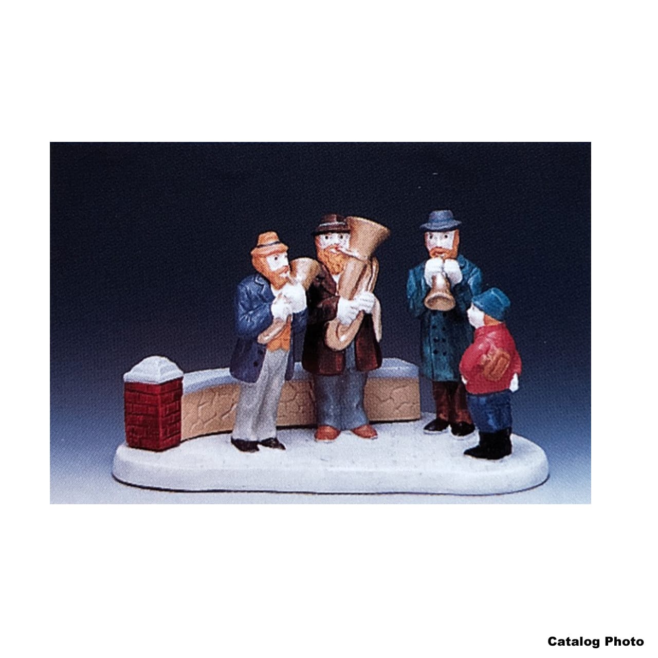 lemax-street-musicians-figurines-miniatures-pour-village-de-no-l image 1