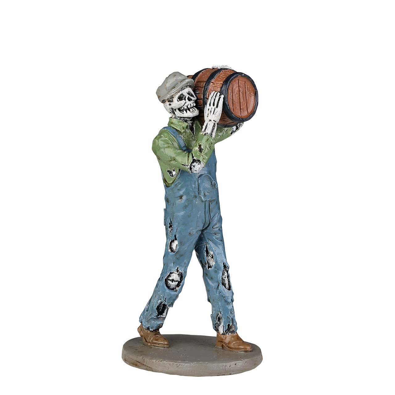 lemax-undead-brewery-worker-figurine-spooky-town-brasserie-zombie image 1