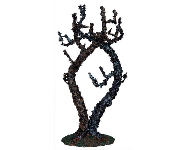 lemax-double-lichen-covered-tree-arbre-miniature-double-spooky-town image 1