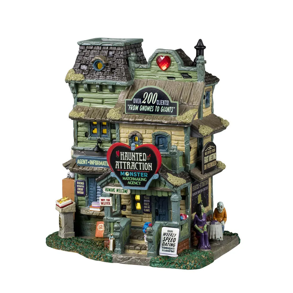 lemax-haunted-attraction-b-timent-lumineux-spooky-town image 1