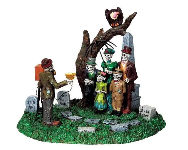 lemax-funeral-photo-accessoire-spooky-town image 1