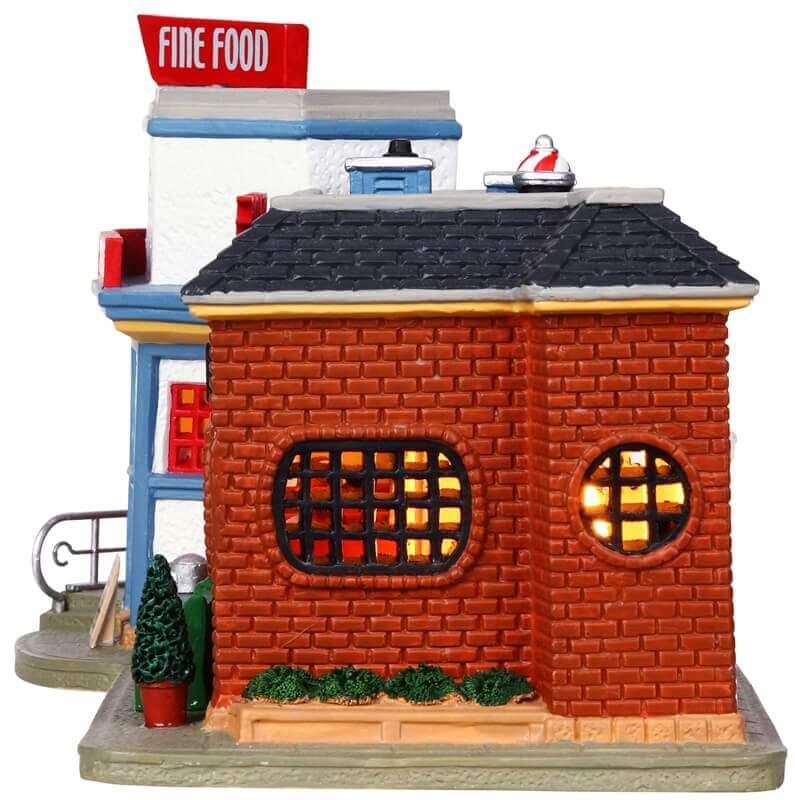 lemax-monty-s-steak-house-maison-miniature-lumineuse-village-de-no-l image 3