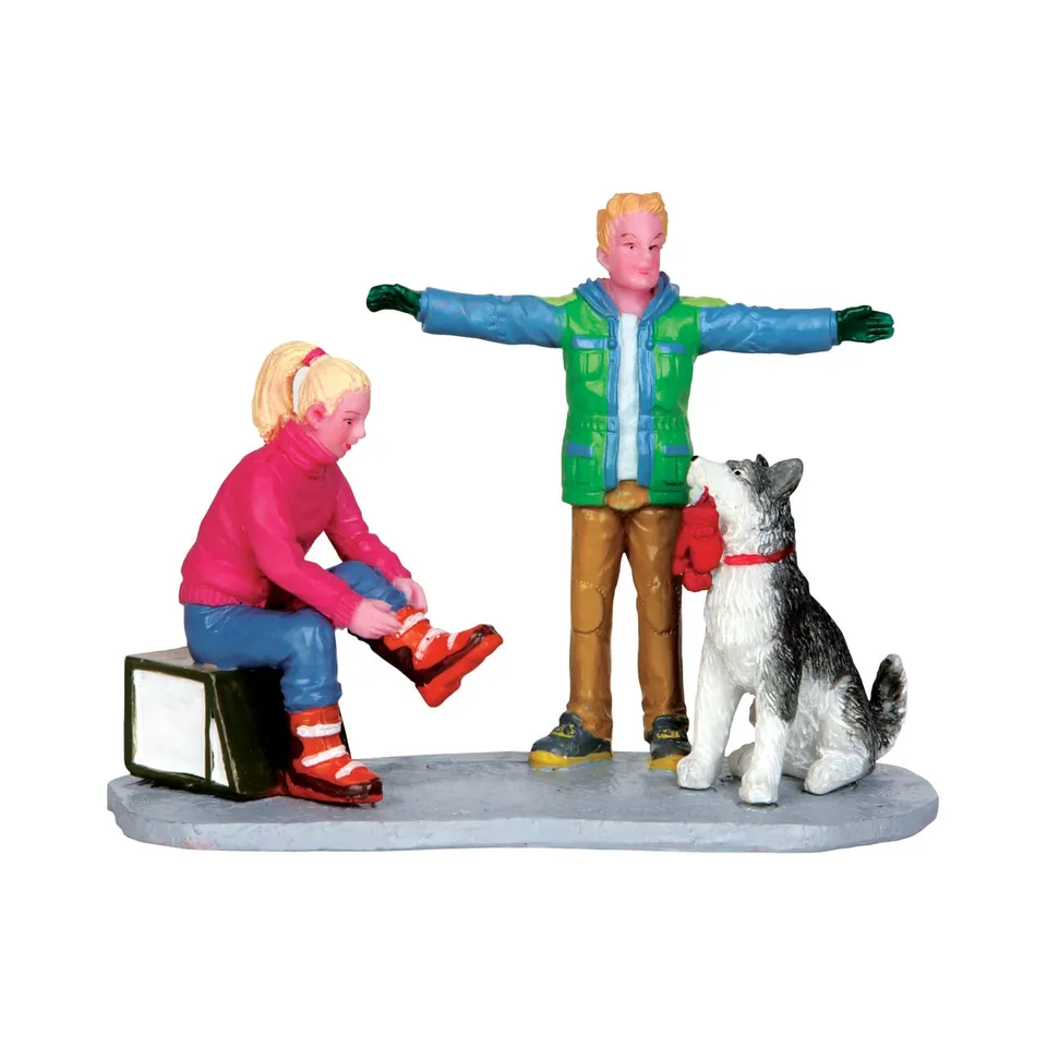 lemax-gear-shopping-personnages-shopping-pour-village-de-no-l image 1