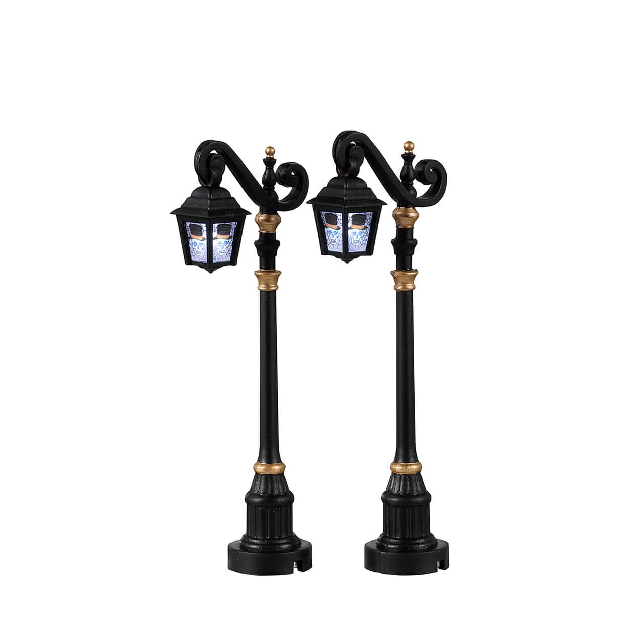 lemax-skeleton-deco-lamp-figurine-spooky-town image 1