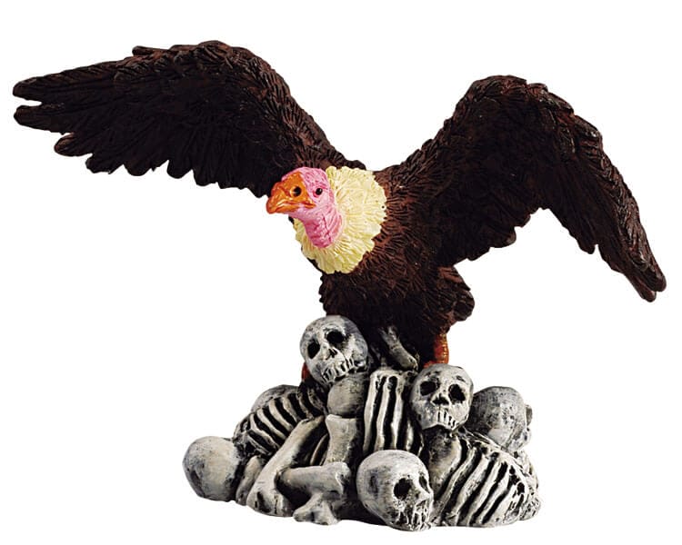 lemax-vulture-figurine-spooky-town-halloween image 2