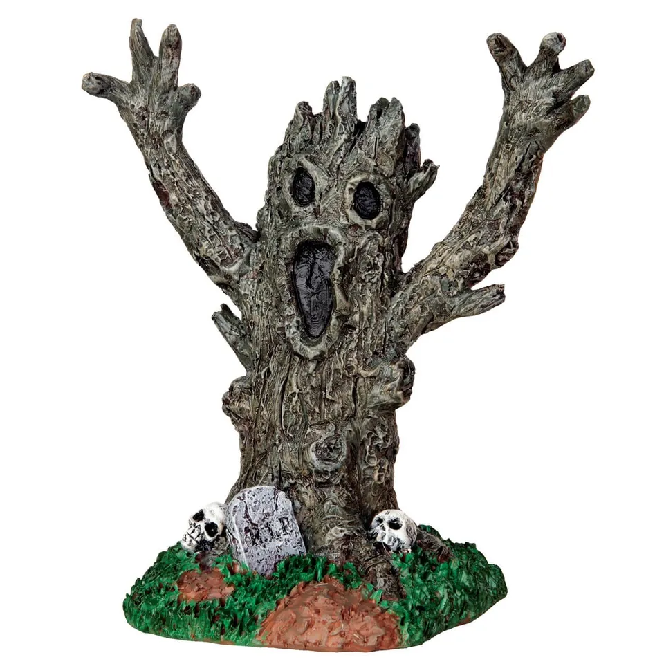 lemax-spooky-trees-monster-arbres-monstres-miniatures-halloween image 1