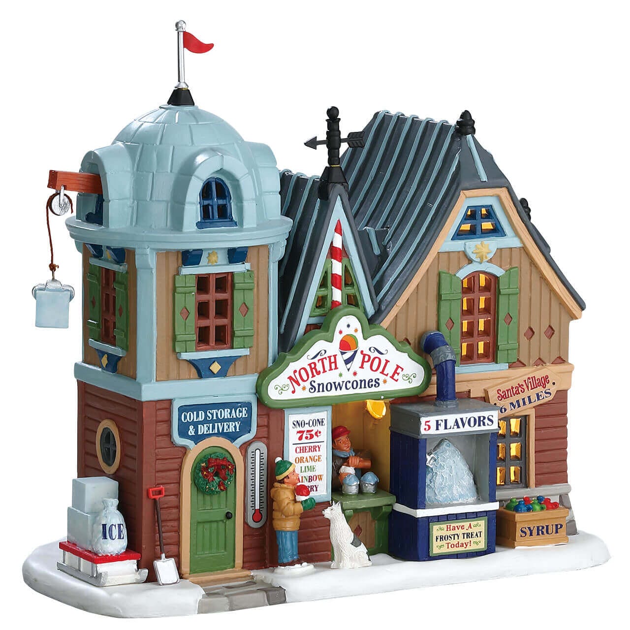 lemax-north-pole-snowcones-commerce-miniature-village-de-no-l image 1
