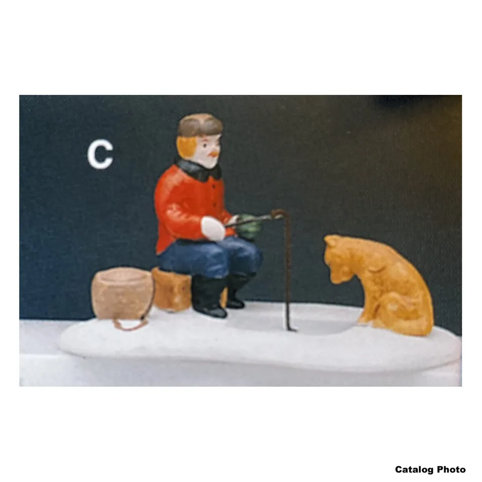 lemax-ice-fishing-figurines-p-che-sur-glace-village-de-no-l image 1