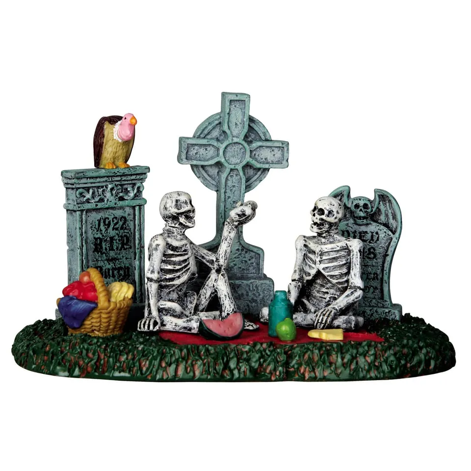 lemax-graveyard-picnic-sc-ne-spooky-town-halloween image 1