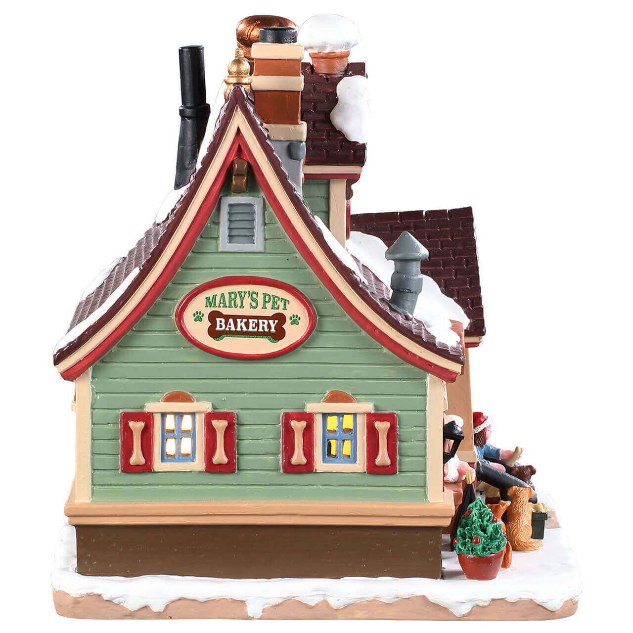 lemax-mary-s-pet-bakery-maison-miniature-lumineuse-village-no-l image 2