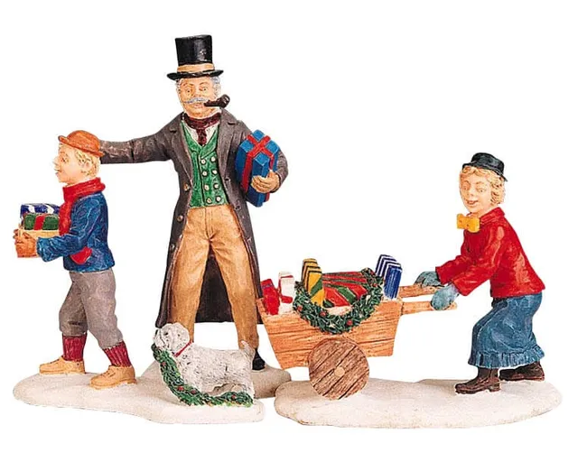 lemax-tis-better-to-give-than-rec-v-accessoire-village-de-no-l-miniature image 1