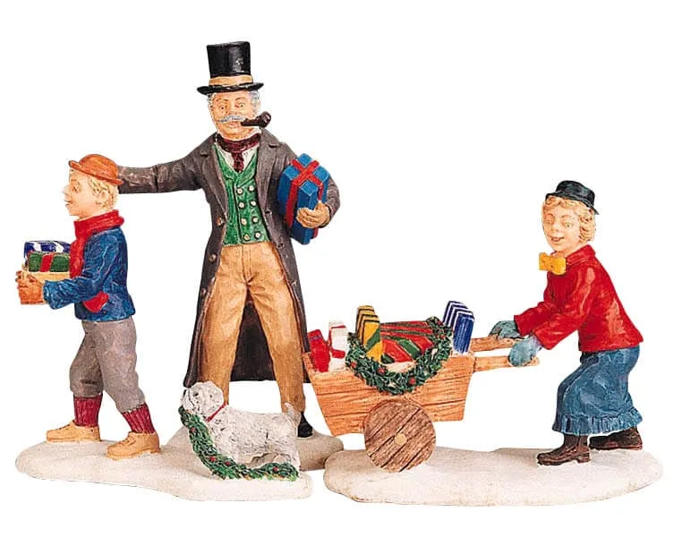 lemax-tis-better-to-give-than-rec-v-accessoire-village-de-no-l-miniature image 1
