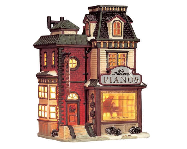 lemax-mac-evoy-s-pianos-magasin-musique-village-miniature image 1